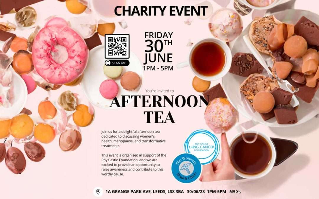 Afternoon Tea for Roy Castle Foundation  on 30 June 2023 Leeds