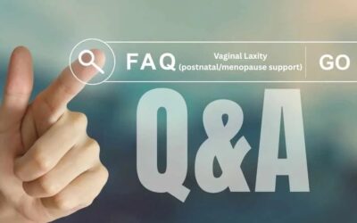 What is vaginal laxity and how is it assessed?