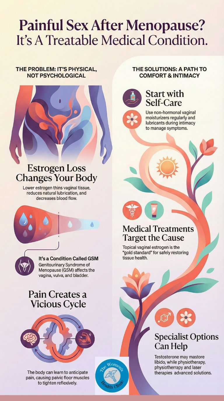 Does menopause reduce arousal and increase pain—what helps infographics Does menopause reduce arousal and increase pain—what helps