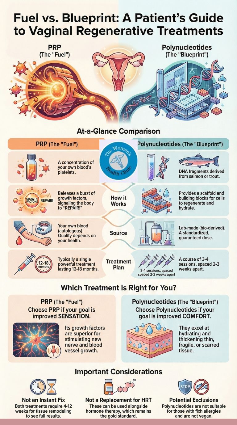 PRP vs polynucleotides—do they help comfort or tissue responsiveness infographics PRP vs polynucleotides—do they help comfort or tissue responsiveness?<br />