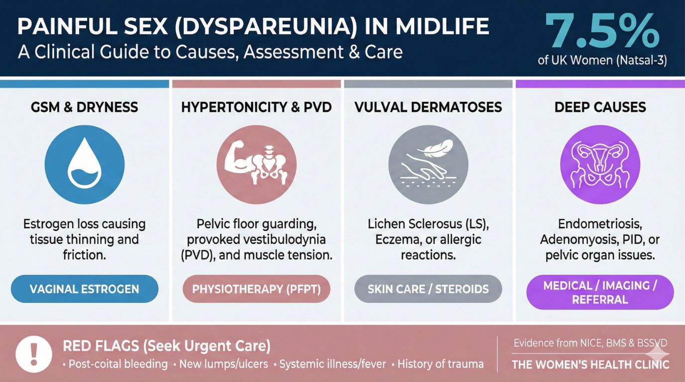 Clinical consultation for pelvic pain assessment
