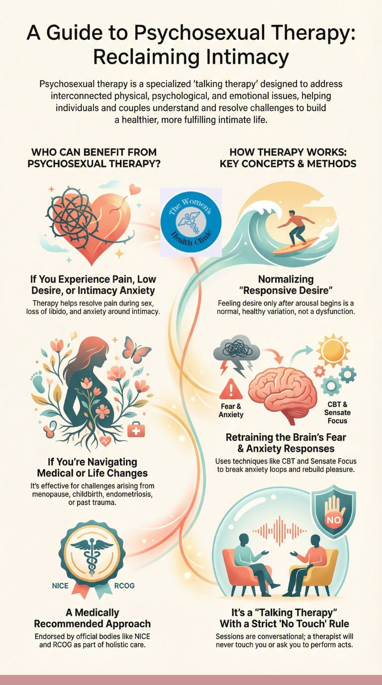 What is psychosexual therapy and who might benefit