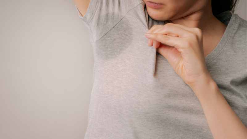 Doctor-led excessive sweating and hyperhidrosis consultation at The Women’s Health Clinic