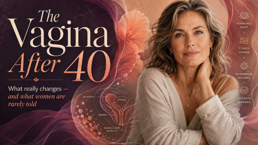 Woman considering changes to intimate health after 40