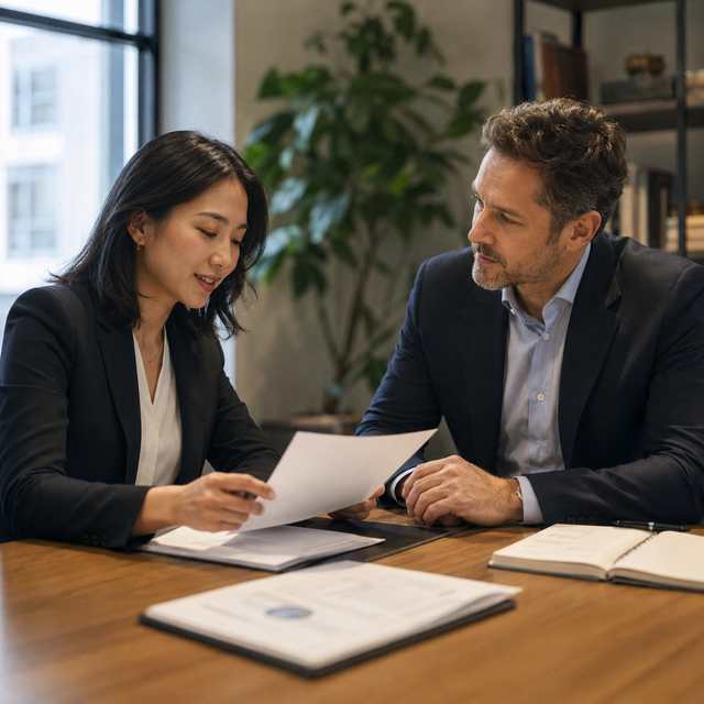 Investor due diligence review