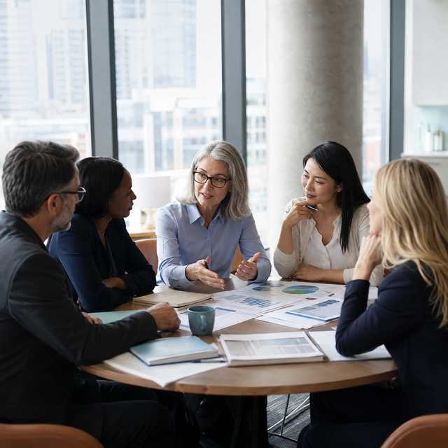 Social impact planning meeting