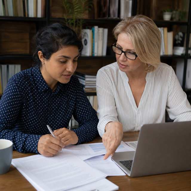 Professional reviewing training material